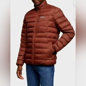 SOLD OUT!!! Eddie Bauer Size M  Men's Packable Maroon  Jacket
